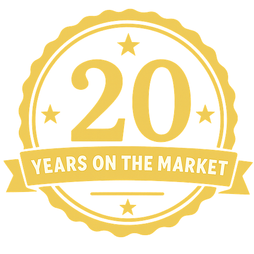 20 years on the market