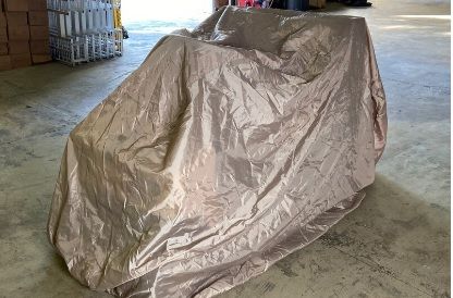 Cricket cart cover for dust