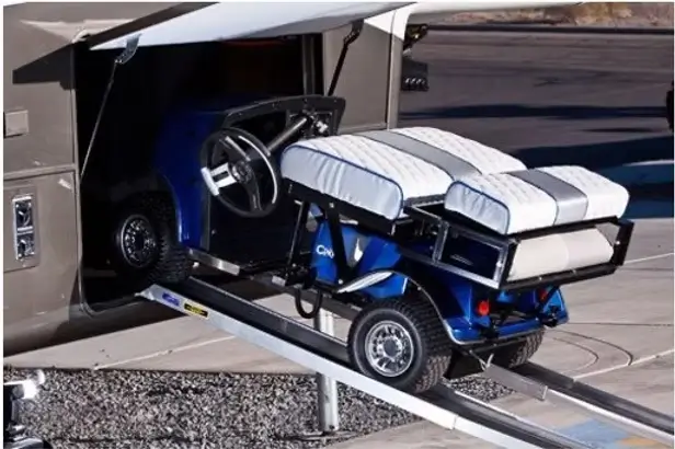 Cricket cart folded